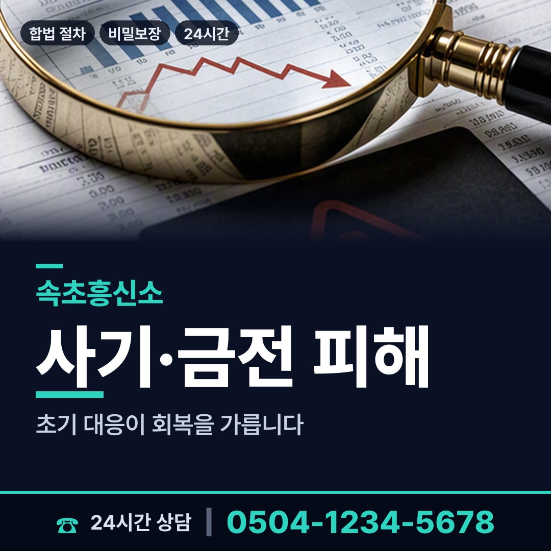 속초 영랑동 긴급조사 상담 안내